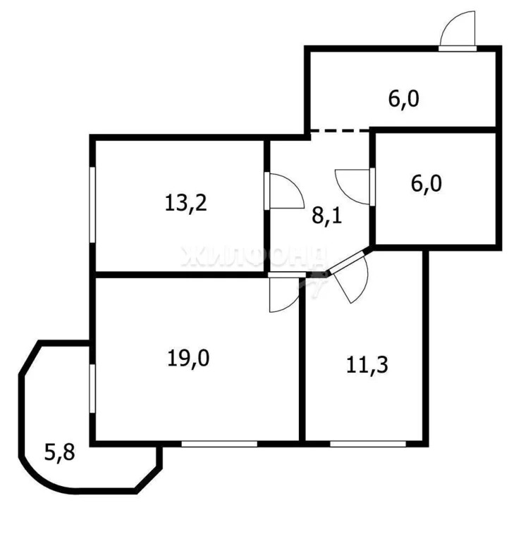 Продажа квартиры, Новосибирск, ул. Лескова - Фото 18