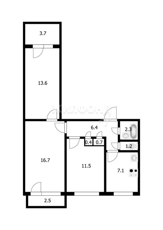 Продажа квартиры, Новосибирск, ул. Железнодорожная - Фото 0