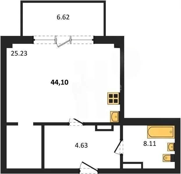 Продажа квартиры в новостройке, Севастополь, ул. Летчиков - Фото 1