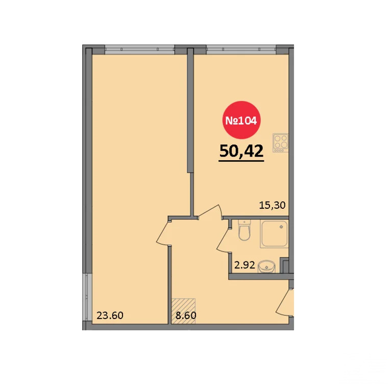 Продажа квартиры в новостройке, Черноморское, Черноморский район, ул. ... - Фото 2