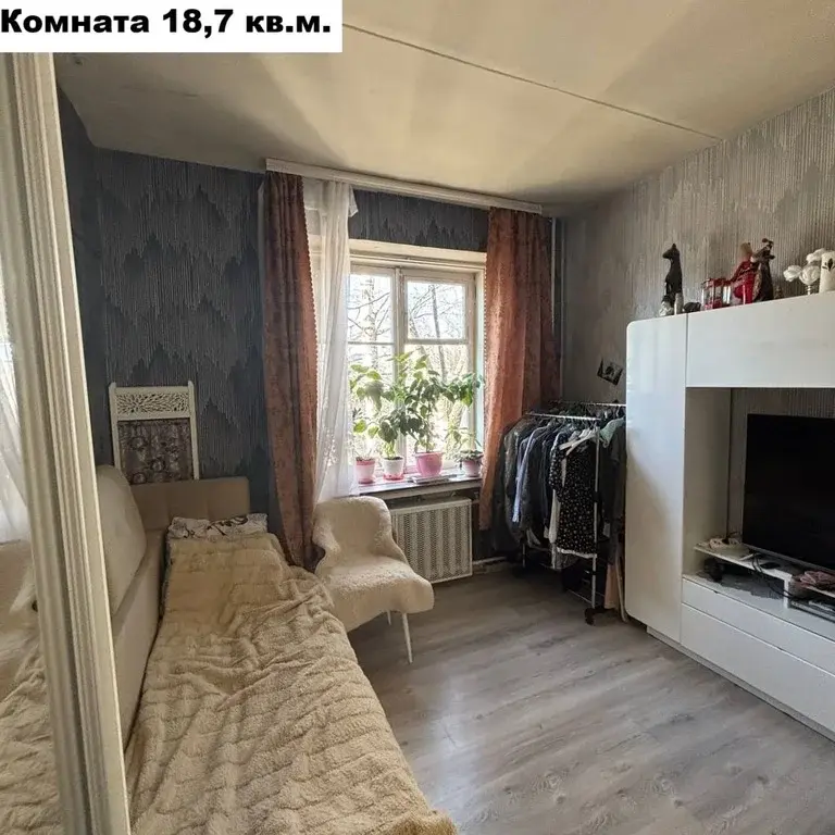Продаю комнату 71.2/18.7м ул. Мира, 9, Мытищи, Московская область, ... - Фото 3
