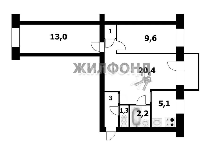 Продажа квартиры, Новосибирск, Мичурина пер. - Фото 19