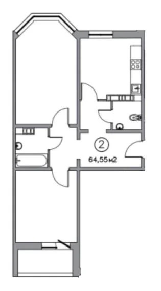 Продажа квартиры, Оренбург, улица Фронтовиков - Фото 6