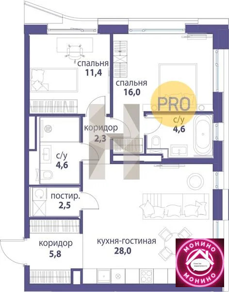 Продажа квартиры в новостройке, м. Площадь Ильича, ул. Золоторожский ... - Фото 0