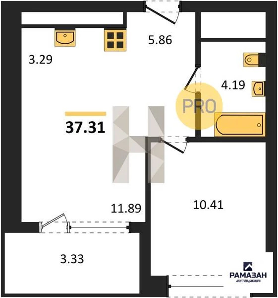 Продажа квартиры в новостройке, Казань, м. Суконная слобода, ул. ... - Фото 1