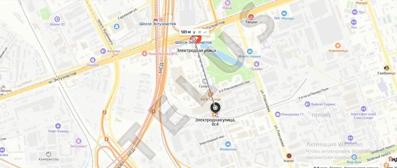 м. Шоссе Энтузиастов, Электродная ул., 2281,2 м2, Здание (ном. ... - Фото 7