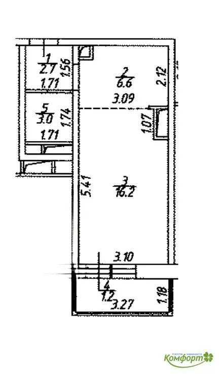 Продается однокомнатная квартира в г. Раменское, ул. Молодежная, д.28 - Фото 9