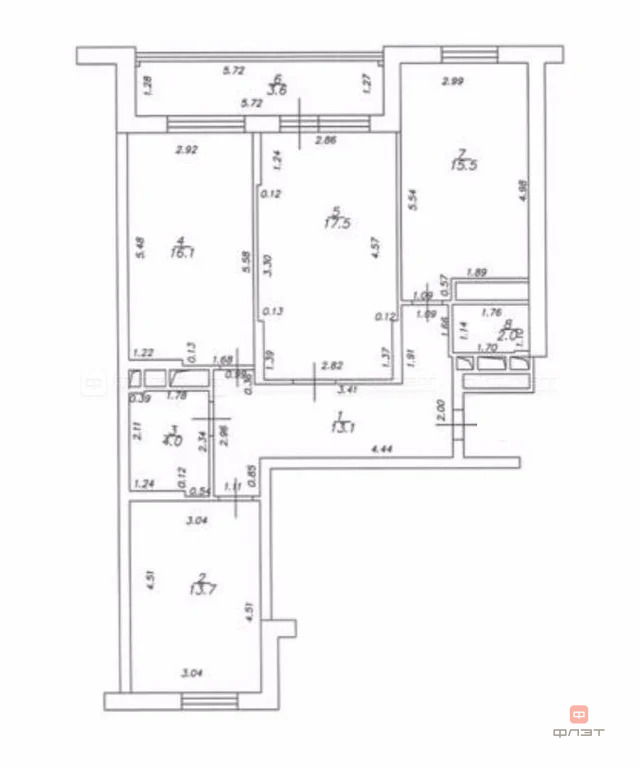 Продажа квартиры, Казань, ул. Заслонова - Фото 37