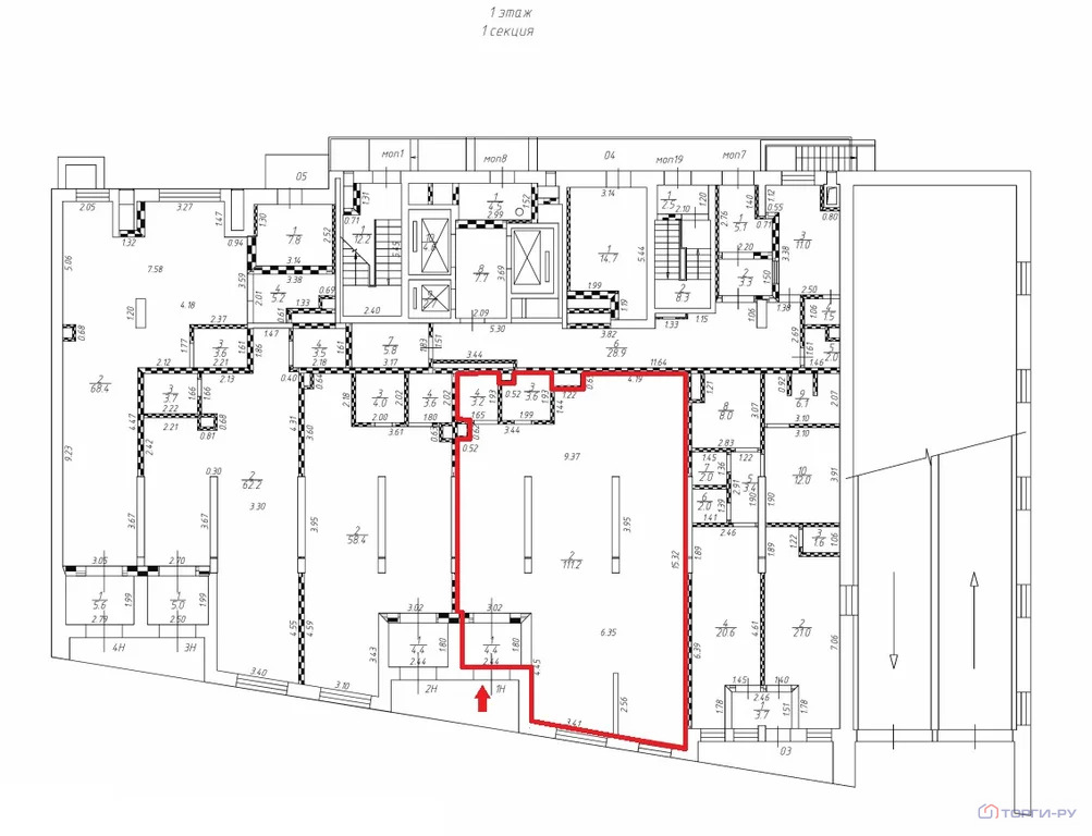 Продажа торгового помещения, 6-я Радиальная улица - Фото 4