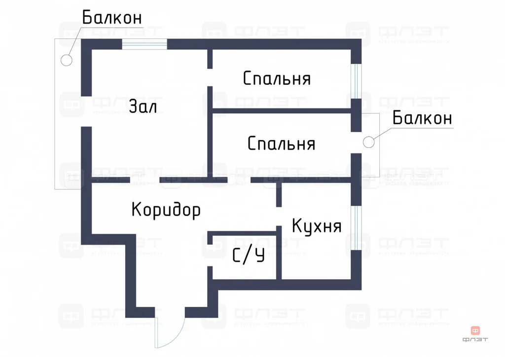 продажа квартиры, зеленодольск, зеленодольский район, ул. татарстан - Фото 31