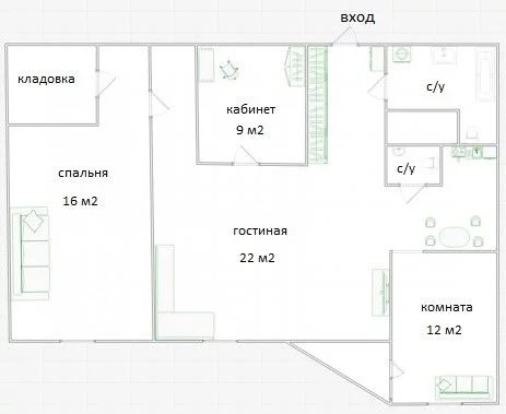 Продажа квартиры, Железнодорожный, Балашиха г. о., ул. Лесопарковая - Фото 1