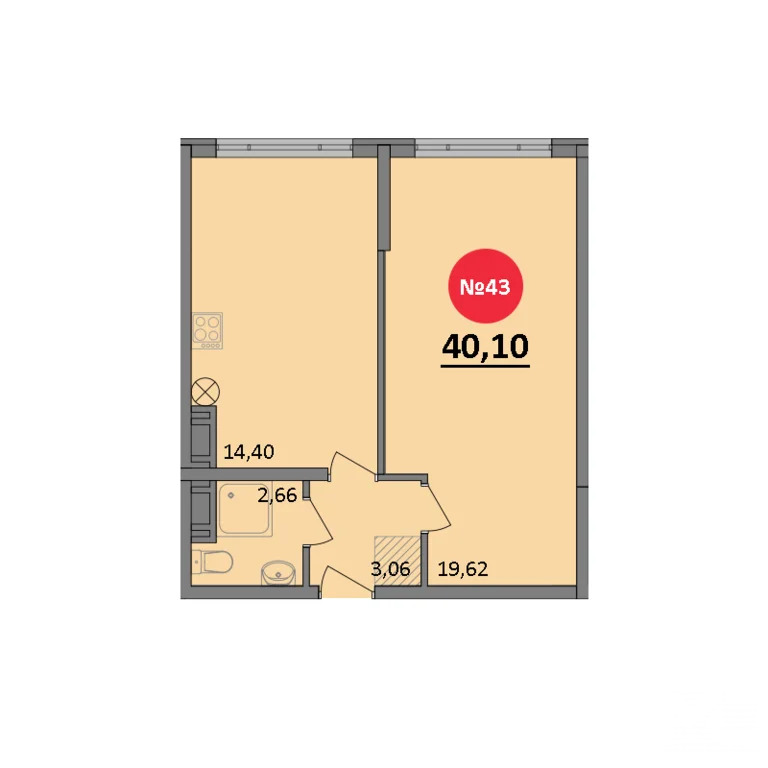 Продажа квартиры в новостройке, Черноморское, Черноморский район, ул. ... - Фото 2