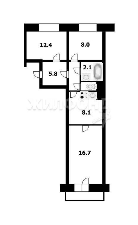 Продажа квартиры, Новосибирск, Виктора Шевелёва - Фото 11