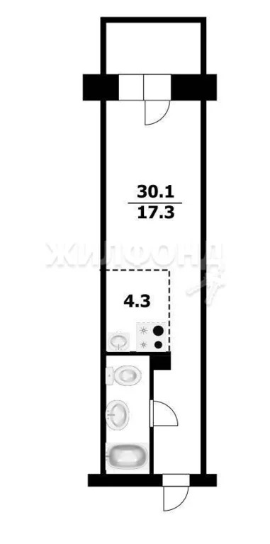 Продажа квартиры, Новосибирск, ул. Фадеева - Фото 12