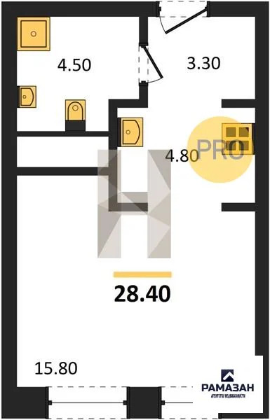Продажа квартиры в новостройке, Казань, м. Горки, ул. Родины - Фото 1