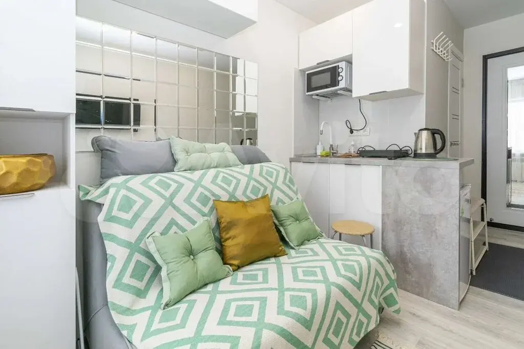 Квартира-студия, 12,5 м, 1 кровать - Фото 3