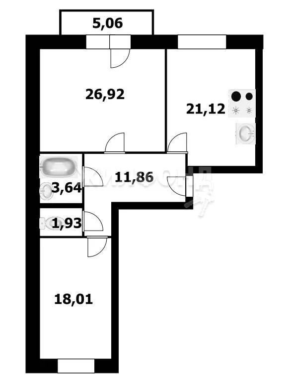 Продажа квартиры, Краснообск, Новосибирский район, 7-й микрорайон - Фото 13