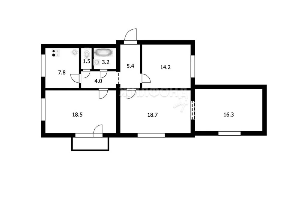 Продажа квартиры, Новосибирск, 2-й Краснодонский переулок - Фото 16