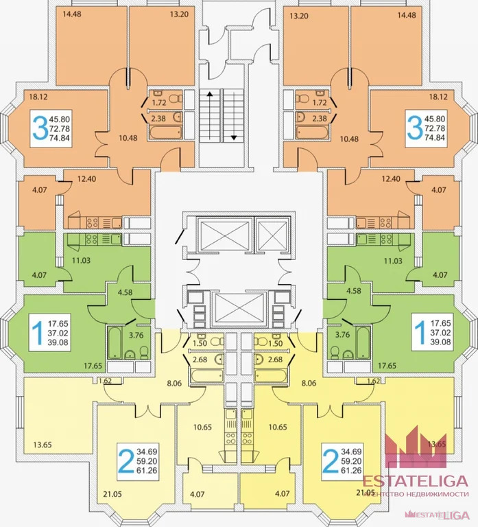 Продажа квартиры, Домодедово, Домодедово г. о., улица Курыжова - Фото 4