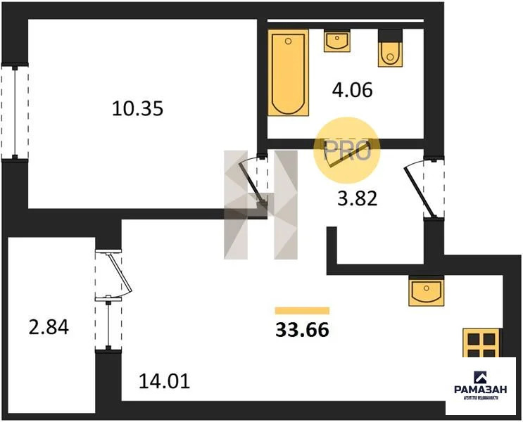 Продажа квартиры в новостройке, Казань, м. Козья слобода, ул. ... - Фото 1