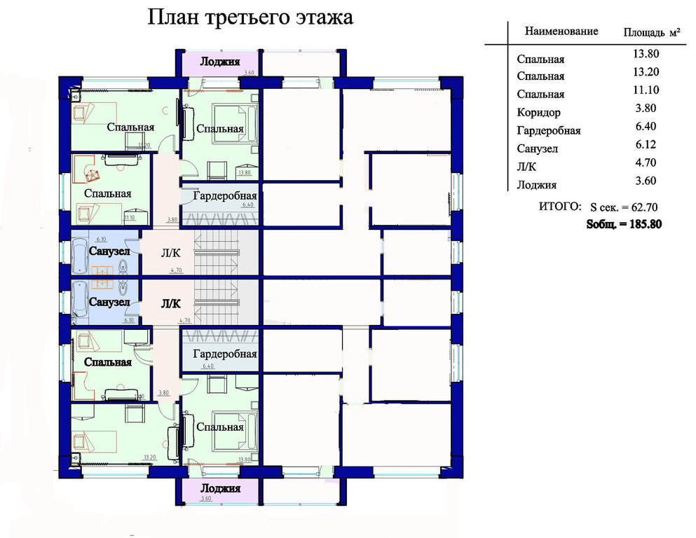 План жк новоснегиревский