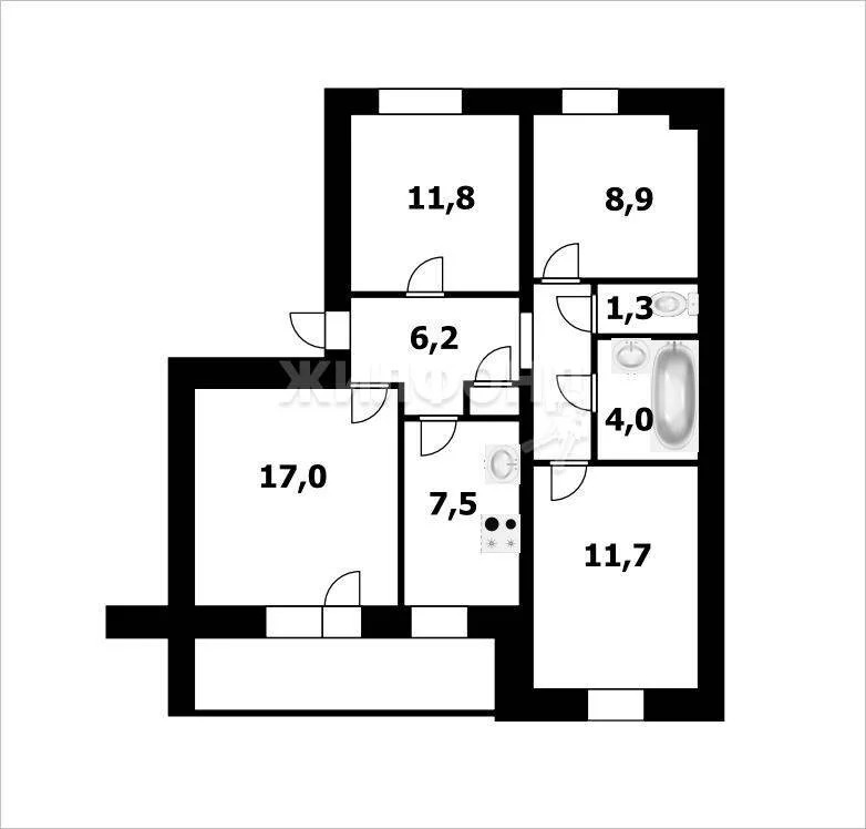 Продажа квартиры, Новосибирск, Солидарности - Фото 20