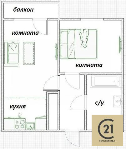 Продажа квартиры, Люберцы, Люберецкий район, улица Дружбы - Фото 2