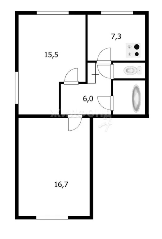 Продажа квартиры, Новосибирск, ул. Мира - Фото 13