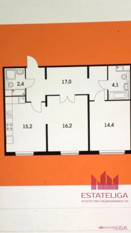 Продажа квартиры, Коммунарка, Сосенское с. п., ул. Александры ... - Фото 20