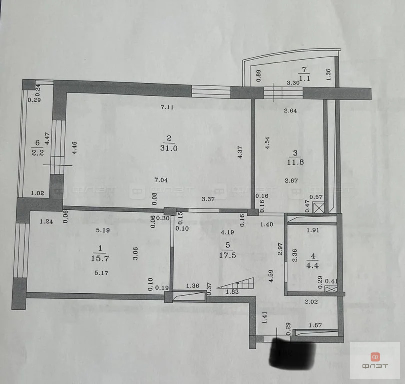 Продажа квартиры, Казань, тракт. Сибирский - Фото 13