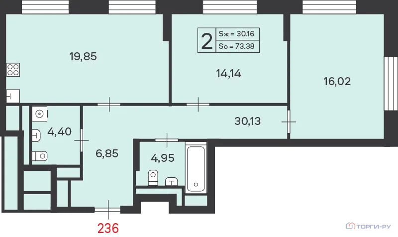 Продажа квартиры, Сиреневый б-р. - Фото 4