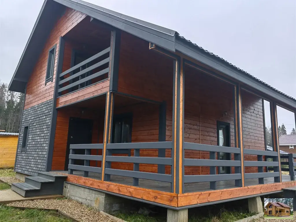 Новый жилой дом, 175 м. кв. , земельный участок 8 соток у леса - Фото 2