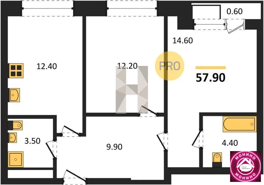 Продажа квартиры в новостройке, м. Терехово, ул. Нижние Мневники - Фото 0