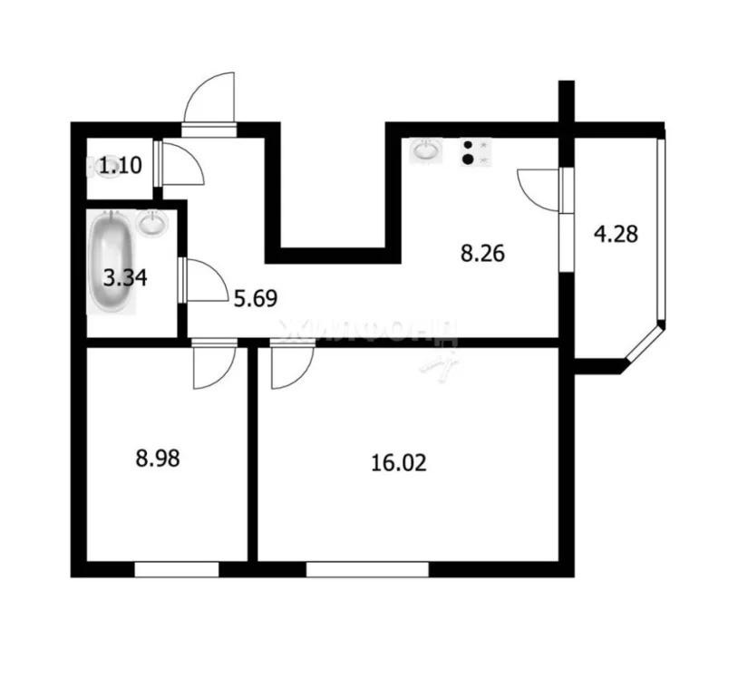 Продажа квартиры, Новосибирск, ул. Дачная - Фото 27