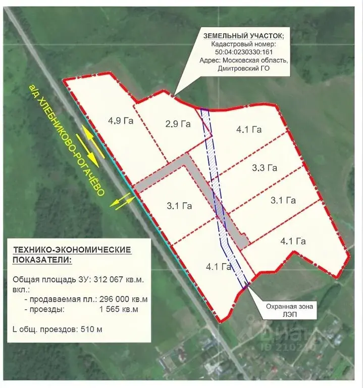 Купить коммерческую землю 300.0 сот. Московская область, Дмитровский . - Фото 0