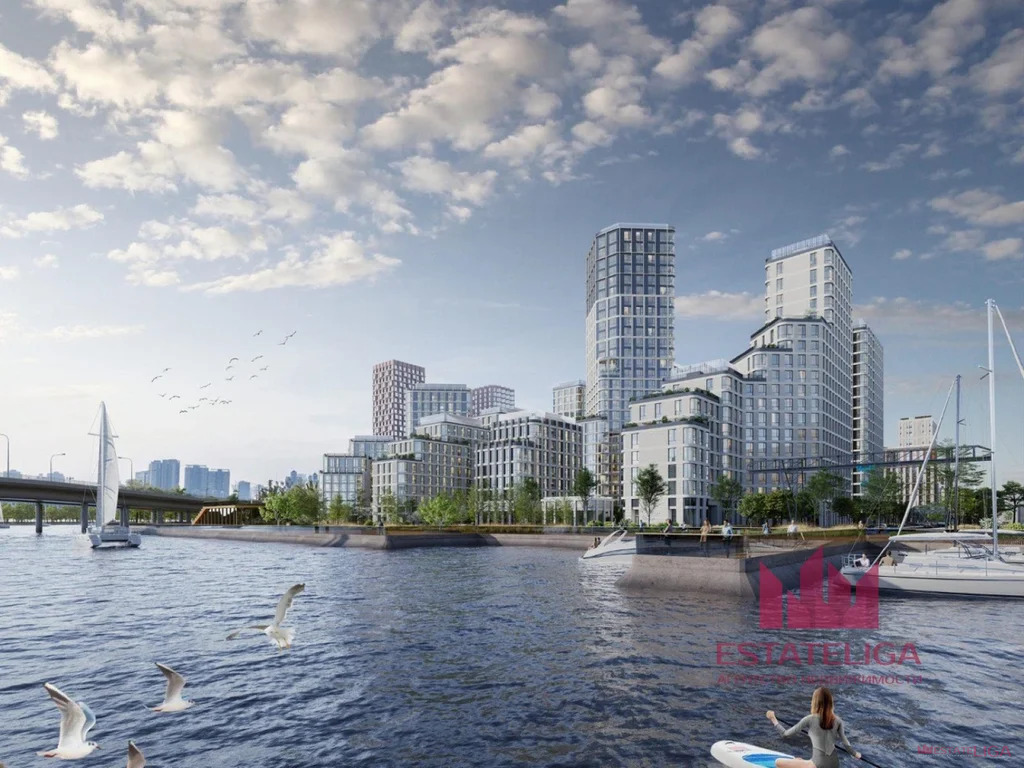 Продажа квартиры в новостройке, набережная Марка Шагала - Фото 6