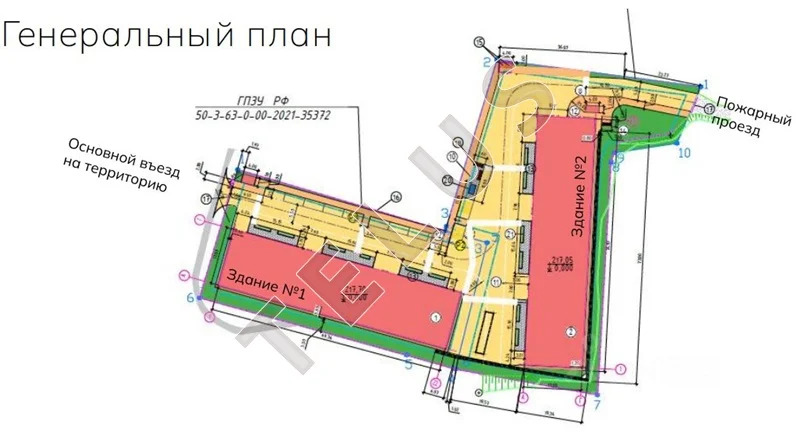 МО, Лобня, д. Глазово, 2701 м2 Склад Light Industrial (ном. объекта: ... - Фото 11