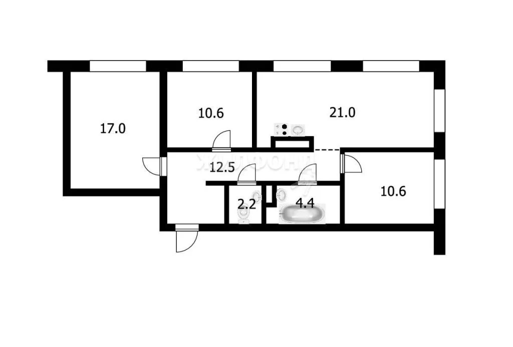 Продажа квартиры, Новосибирск, Владимира Заровного - Фото 22