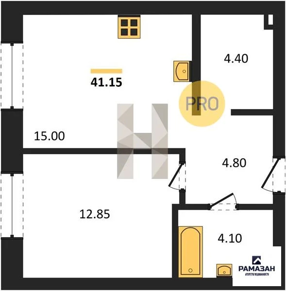 Продажа квартиры в новостройке, Казань, м. Проспект Победы, ул. ... - Фото 1