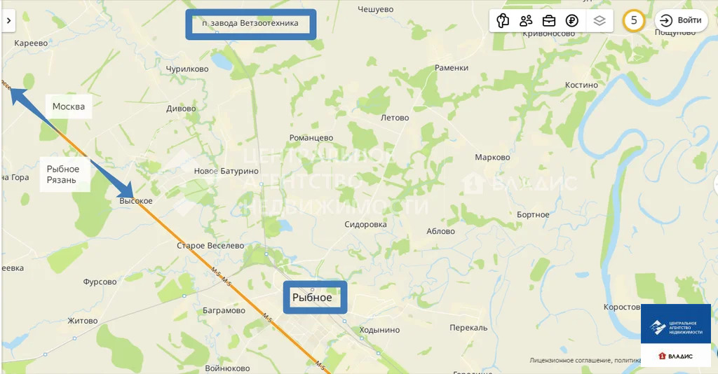 Продажа квартиры, завода Ветзоотехника, Рыбновский район, 6 - Фото 6