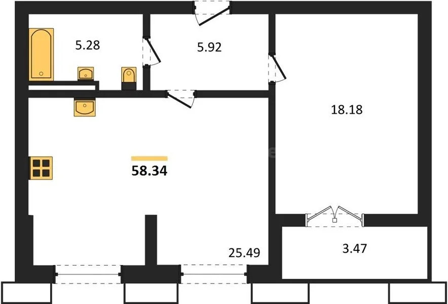 Продажа квартиры в новостройке, Севастополь, ул. Мате Залки - Фото 1