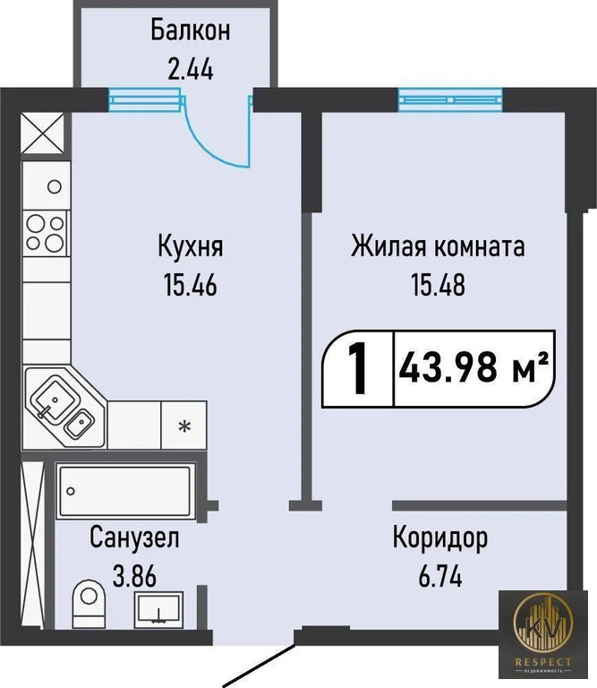Продажа квартиры, Иноземцево, Рядового Панченко ул. - Фото 2