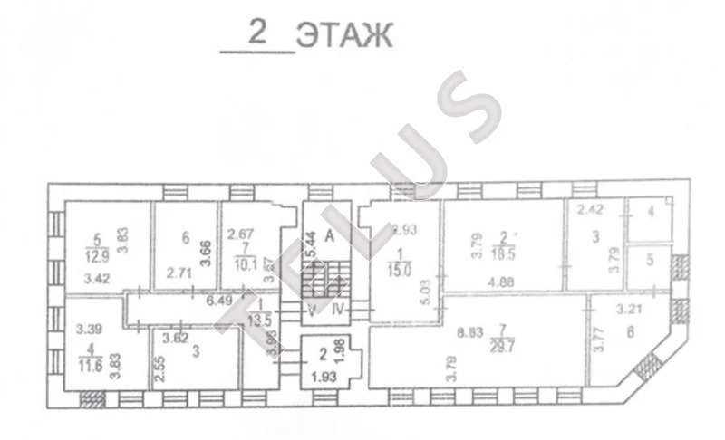 м. Сокольники, Русаковская ул., 650 м2, Здание (ном. объекта: 5530) - Фото 18