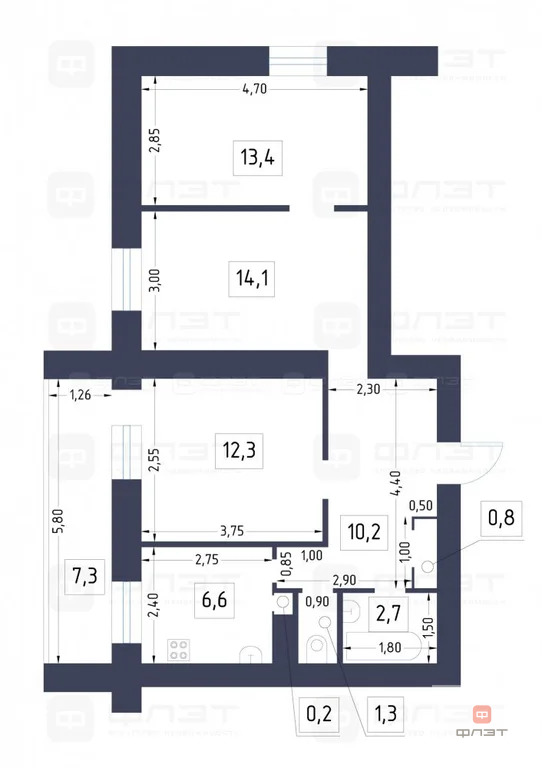 Продажа квартиры, Казань, ул. Рихарда Зорге - Фото 12