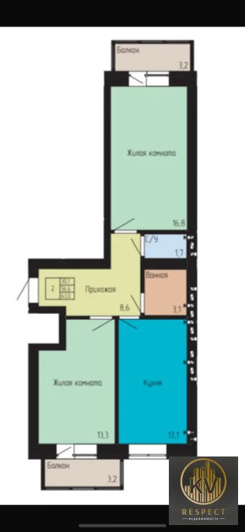 Продажа квартиры, Ессентуки, Рыбникова ул. - Фото 4