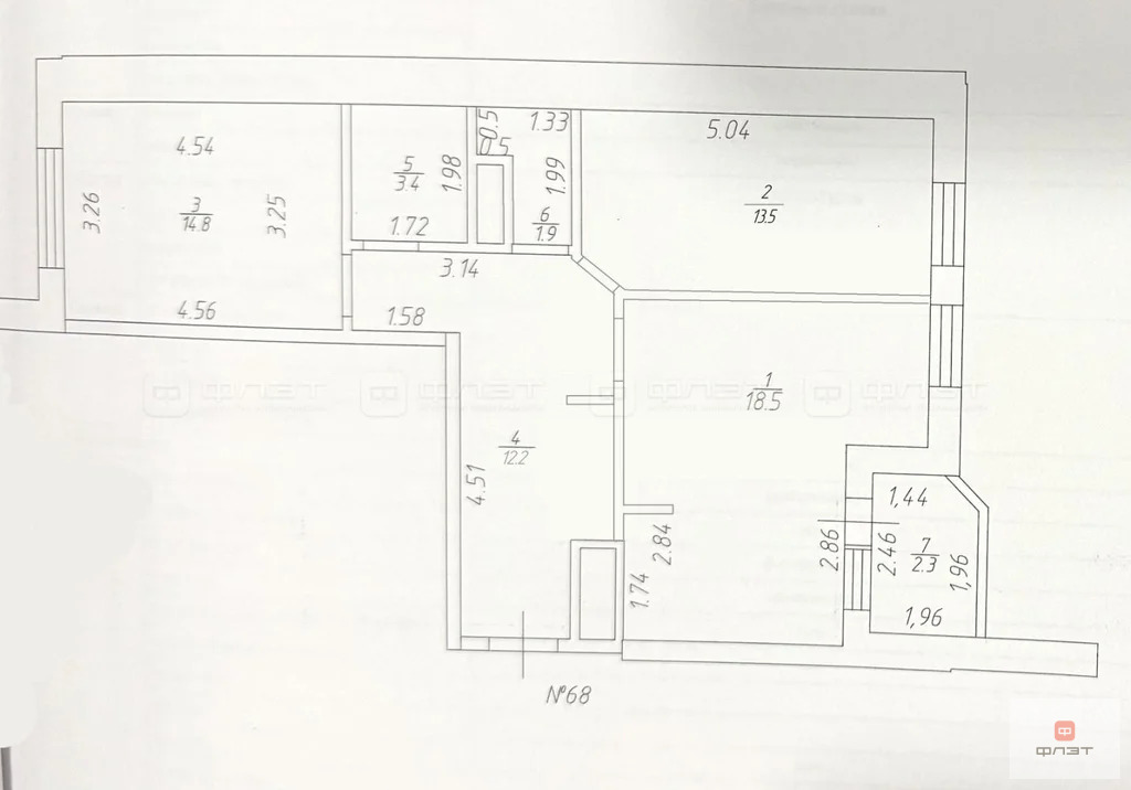 Продажа квартиры, Казань, ул. Лукина - Фото 21
