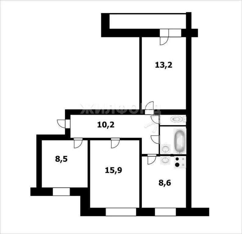 Продажа квартиры, Новосибирск, ул. Жуковского - Фото 7