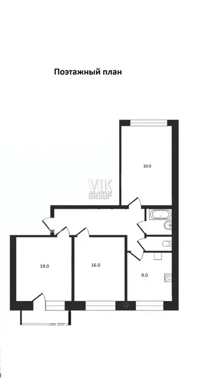 Продается теплая, просторная трехкомнатная квартира по ул Крупской д.5 - Фото 12