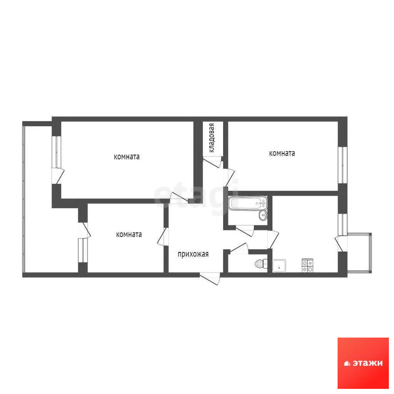 Продажа квартиры, Саки, ул. Строительная - Фото 16
