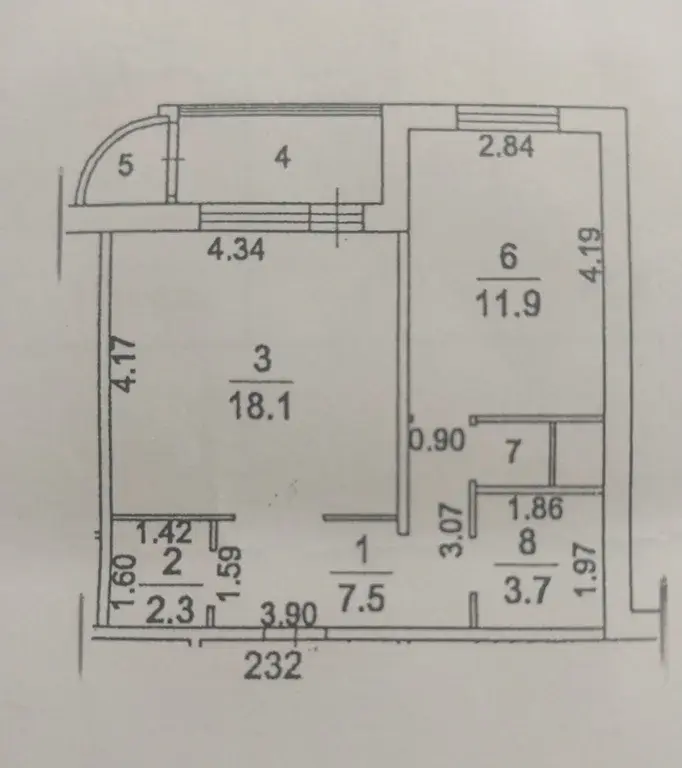 1-к.Развилка, д.48 - Фото 6